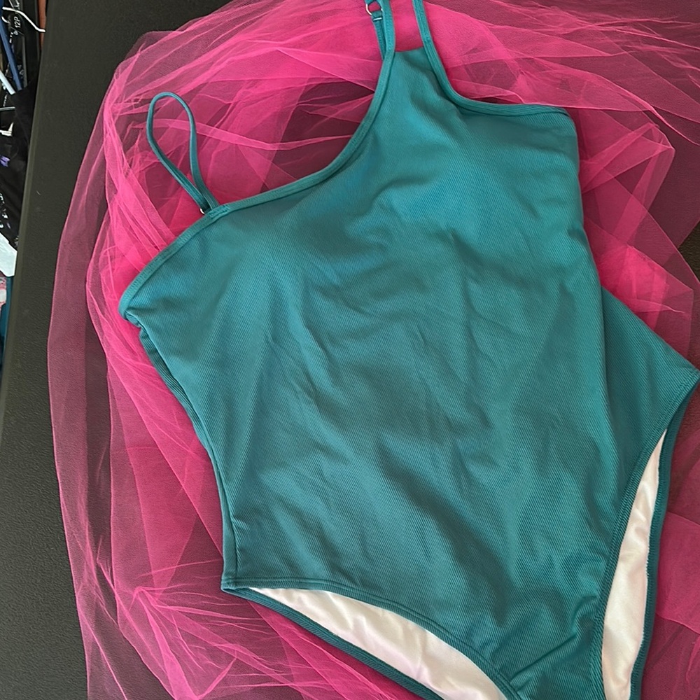 Teal One-Piece Swimsuit